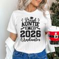 Proud Auntie Of Two 2026 Graduates Graduation Unisex T-Shirt