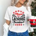 Proud Mom Of a Lacrosse Senior 2022 Graduation Unisex T-Shirt