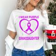 Purple In Memory Of Granddaughter Epilepsy Memorial Graphic Unisex T-Shirt Purple In Memory Of Granddaughter Epilepsy Memorial Graphic Unisex T-Shirt