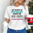 Qualified Psychologist PhD PsyD Shirt Graduation Unisex T-Shirt