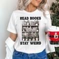 Read Books Stay Weird Book Lover Joke Introvert Reading Premium Unisex T-Shirt Read Books Stay Weird Book Lover Joke Introvert Reading Premium Unisex T-Shirt