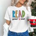 Read Your Heart Read Reading Librarian Book Across America Unisex T-Shirt