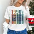 Retro Nineties Style Audio Tape Nostalgia Year 1990 Premium Tri-Blend Unisex T-Shirt