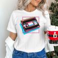Retro VHS Vaporwave Video Cassette Nostalgia Geek Chic Premium Tri-Blend Unisex T-Shirt