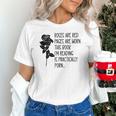 Roses Are Red Pages Are Worn Spicy Book Reading Smut Reader Unisex T-Shirt Roses Are Red Pages Are Worn Spicy Book Reading Smut Reader Unisex T-Shirt