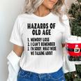 Senior Citizen Memory Loss Joke Hazards Of Old Age Unisex T-Shirt