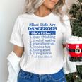 Silent Girls Are DangerousFor Quiet Introvert Girl Unisex T-Shirt Silent Girls Are DangerousFor Quiet Introvert Girl Unisex T-Shirt