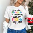 So Long Preschool Pre-K Here I Come Graduation Unisex T-Shirt