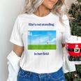 Out Standing In Her Field Graduation Tee Unisex T-Shirt