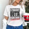 Straight Outta High School Class Of 2023 Graduation Unisex T-Shirt