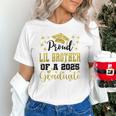 Super Proud Little Brother 2025 Graduate Graduation Family Unisex T-Shirt