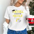 Tassel Worth The Hassle 2018 Graduation Quote Ylw Unisex T-Shirt