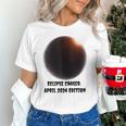 Total Solar Eclipse April 2024 Sky Watcher Memory Unisex T-Shirt Total Solar Eclipse April 2024 Sky Watcher Memory Unisex T-Shirt