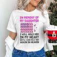 USA Flag With Pink And Black Ribbon In Memory Of My Daughter For Women Men Unisex T-Shirt USA Flag With Pink And Black Ribbon In Memory Of My Daughter For Women Men Unisex T-Shirt