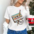 Vintage Cassette Tape And Pencil Nostalgia Party 70s 80s 90s Premium Unisex T-Shirt