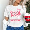 I Wear Pink In Memory Of My Aunt Unisex T-Shirt I Wear Pink In Memory Of My Aunt Unisex T-Shirt