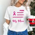 I Wear Pink In Memory Of My Mom Breast Cancer Awareness Premium Tri-Blend Unisex T-Shirt I Wear Pink In Memory Of My Mom Breast Cancer Awareness Premium Tri-Blend Unisex T-Shirt