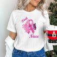 I Wear Pink In Memory Of My Niece Breast Cancer Awareness Unisex T-Shirt