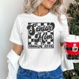 Women Senior Mom Class Of 2026 Retro Graduation Senior Mama Unisex T-Shirt