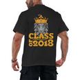 2018 Graduation Class Of 2018 KingShirt Men's Back Print T-Shirt