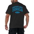 2019 Graduation For Substance Abuse Counselor Men's Back Print T-Shirt