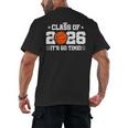 2026 Basketball Player 2026 Graduation Class Of 2026 Men's Back Print T-Shirt