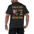 5th Grade Graduation Shirt Dabbing Unicorn Boys Class 2018 Men's Back Print T-Shirt