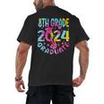 8th Grade Graduate 2024 Graduation Last Day Of School Tie Men's Back Print T-Shirt