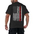 American Flag Loner Geeks Antisocial For Introvert Pride Men's Back Print T-Shirt American Flag Loner Geeks Antisocial For Introvert Pride Men's Back Print T-Shirt