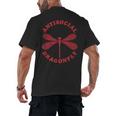 Antisocial Dragonfly Introvert Humor Nature Insect Graphic Men's Back Print T-Shirt Antisocial Dragonfly Introvert Humor Nature Insect Graphic Men's Back Print T-Shirt
