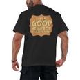 Antisocial Like A Good Neighbor Stay Over There Introvert Men's Back Print T-Shirt
