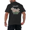 Awkward Turtle Upside Down Witty Comical Introvert Men's Back Print T-Shirt Awkward Turtle Upside Down Witty Comical Introvert Men's Back Print T-Shirt