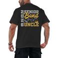 Band Senior Uncle Class Of 2026 Graduation Graduate Men's Back Print T-Shirt