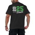 Baseball Senior Night Baseball Senior 2025 Graduation 61 Men's Back Print T-Shirt