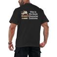 This Is My Book Character Costume Cat Men Women Kids Reading Men's Back Print T-Shirt