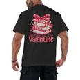 All Booked For Valentine Book Lovers Teacher Girl Women Kid Men's Back Print T-Shirt