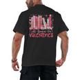 All Booked For Valentine Book Reading Women Girl Teacher Men's Back Print T-Shirt All Booked For Valentine Book Reading Women Girl Teacher Men's Back Print T-Shirt