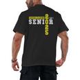 Cheerleading Senior Night Cheer Senior 2025 Graduation 11 Men's Back Print T-Shirt