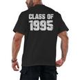 Class Of 1995 High School College Graduation Reunion T-Shirt Men's Back Print T-Shirt