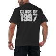 Class Of 1997 High School College Graduation Reunion T-Shirt Men's Back Print T-Shirt