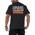 Class Of 2018 Alm18hty Senior 2018 Graduation T-Shirt Men's Back Print T-Shirt
