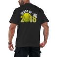 Class Of 2018 Shirts Graduation Senior Tennis Shirt Men's Back Print T-Shirt