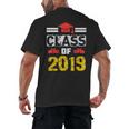 Class Of 2019 Graduation Senior High School College Men's Back Print T-Shirt