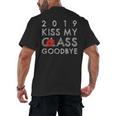 Class Of 2019 Pretty High School Senior GraduationShirt Men's Back Print T-Shirt