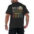 Class Of 2020 Quarantined Seniors Graduation Gift Men's Back Print T-Shirt