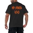 Class Of 2020 Senior 80s And 90s Rock Style Graduation Men's Back Print T-Shirt