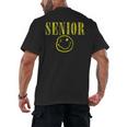 Class Of 2020 Senior 90s Grunge Graduation Men's Back Print T-Shirt