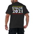 Class Of 2021 Senior Year 90's TV Style Graduation For Grad Men's Back Print T-Shirt