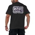 Class Of 2023 Senior Back To School Graduation Men's Back Print T-Shirt