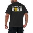 Class Of 2025 Graduation Waterpolo Senior 2025 Men's Back Print T-Shirt